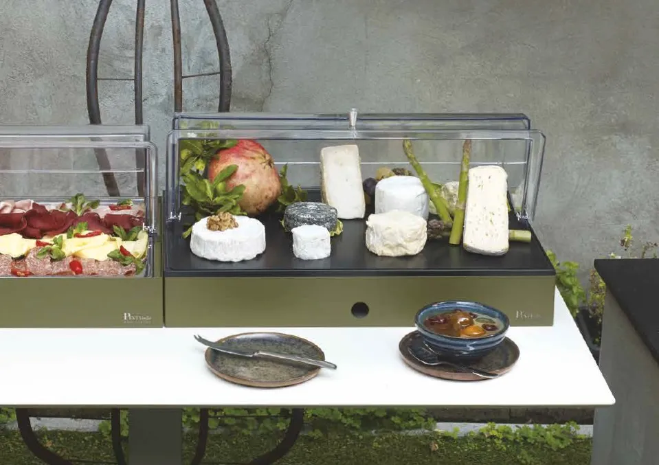 Pinti Cheese Tray with Polyethylene Chopping Board art.F1800940